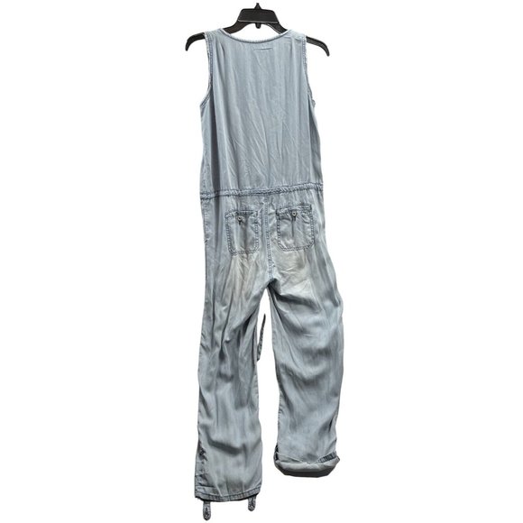 Hei Hei  Women OVERALL Pants Size SP Color Blue LIGHT WASH - Picture 2 of 12